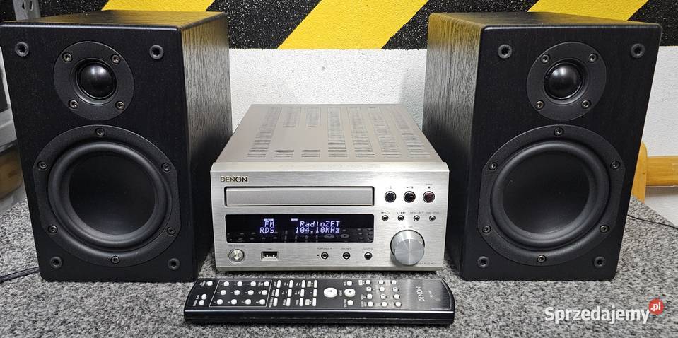 Wieża stereo Denon RCDM37 pilot
