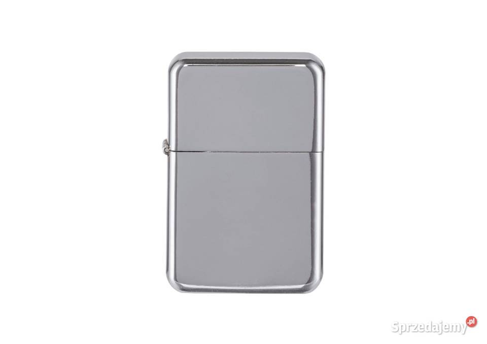 Zapalniczka benzynowa z grawerem srebrna 50 Leżajsk