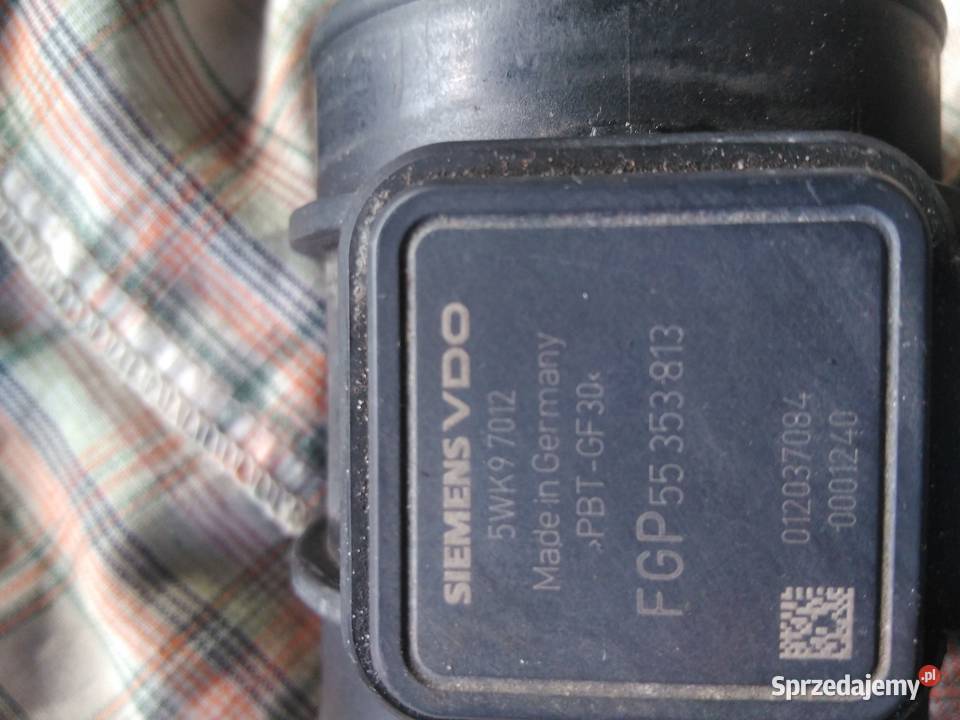 Przepływomierz powietrza Opel osobowe Łuków sprzedam