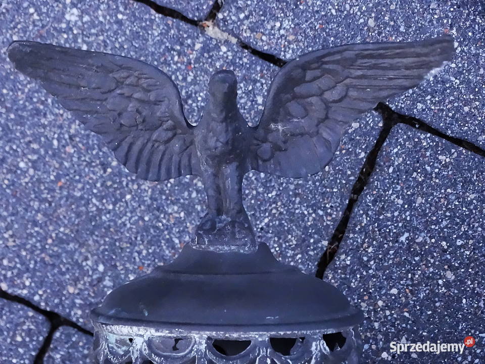 Mosiężne lampy powozowe z orłem x 2 lubelskie