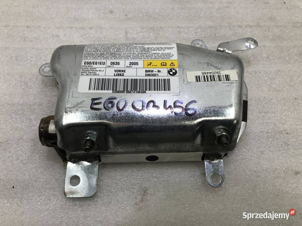PODUSZKA DRZWI LEWY PRZÓD 601190501C BMW E60 osobowe