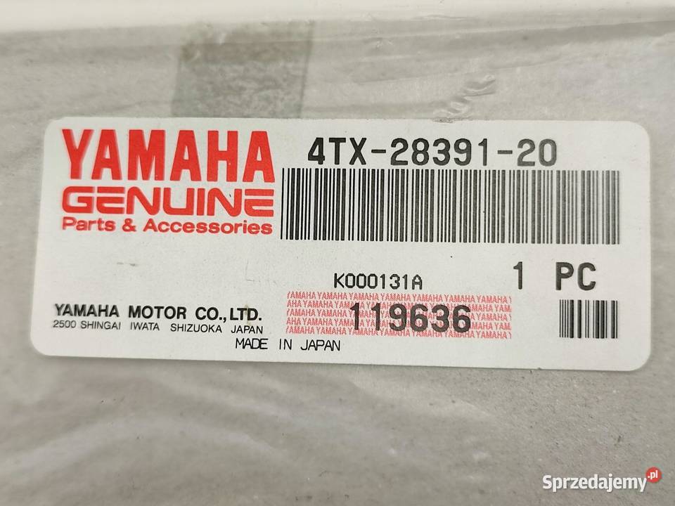 NAKLEJKA NA BOCZEK YAMAHA TDM850 1996 NOWA
