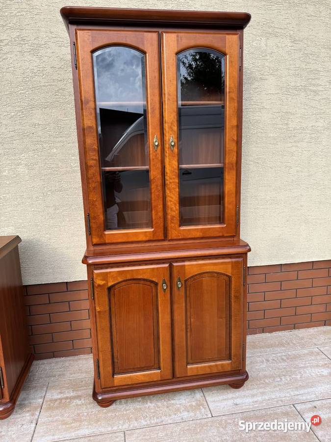 Komoda witryna Bawaria czereśnia kredens szafka Sulbiny