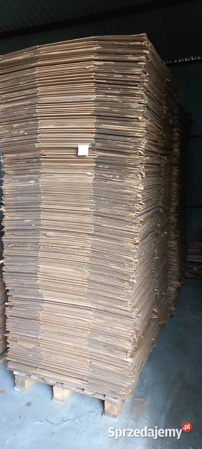 Skup kartonow nowych i uzywanych makulatury Magazynowanie Charsznica sprzedam