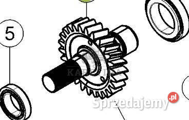 Claas Axion 870 Wałek Przekładni Skrzyni Biegów Jastrzębniki