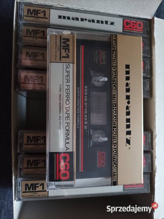Kaseta Marantz MF 1 C 60 1983 8 sztuk kaset mazowieckie Warszawa