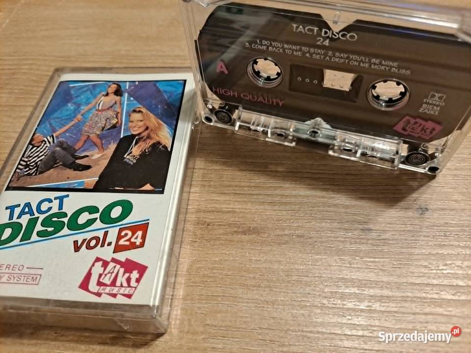 Tact Disco vol24 KASETA lata 90 kaseta Kraków