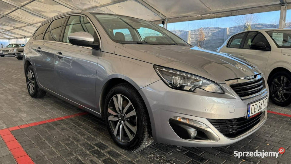 Peugeot 308 SW Peugeot 20 SW III 2013 szary Zduńska Wola sprzedam