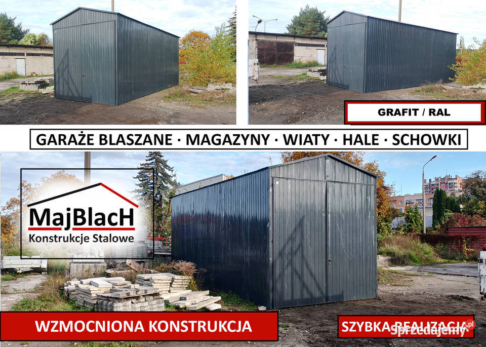 A80Bezpośrednio PRODUCENTA Garaż Wiata MAGAZYN Sprzedaż Bełchatów