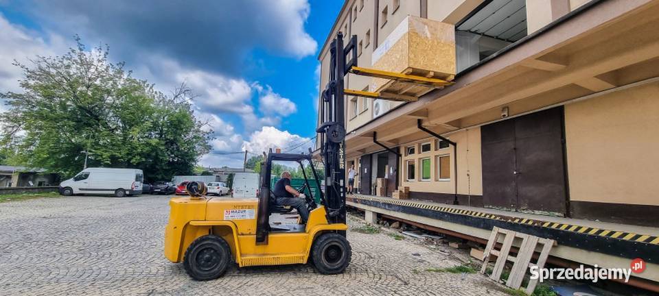 Wózki widłowe Kraków Małopolska Wynajem Usługi małopolskie