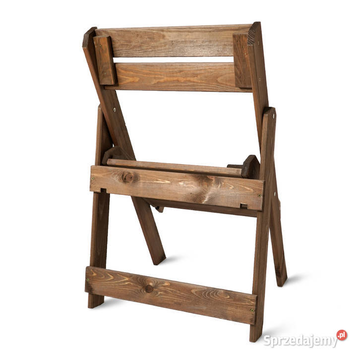 krzesło ogrodowe składane drewniane nowoczesne Elbląg