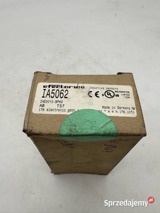 IFM IA5062 IAE3010BPKG Czujnik indukcyjny