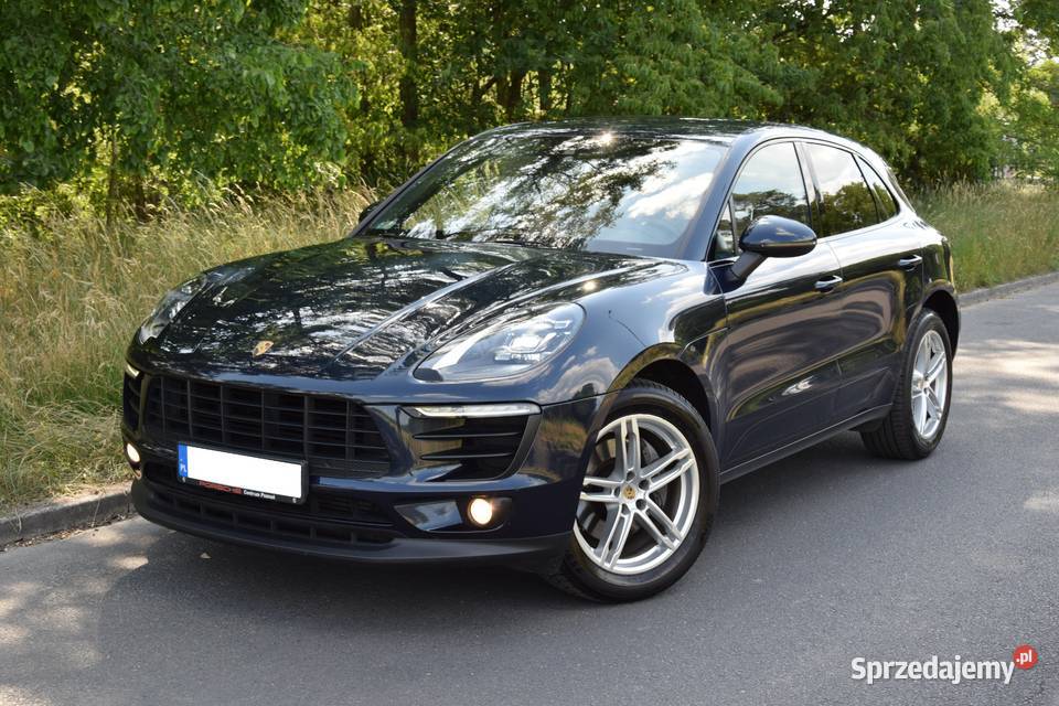 Porsche MACAN SALON POLSKA Bezwypadkowy Niski garażowany lubuskie Zielona Góra