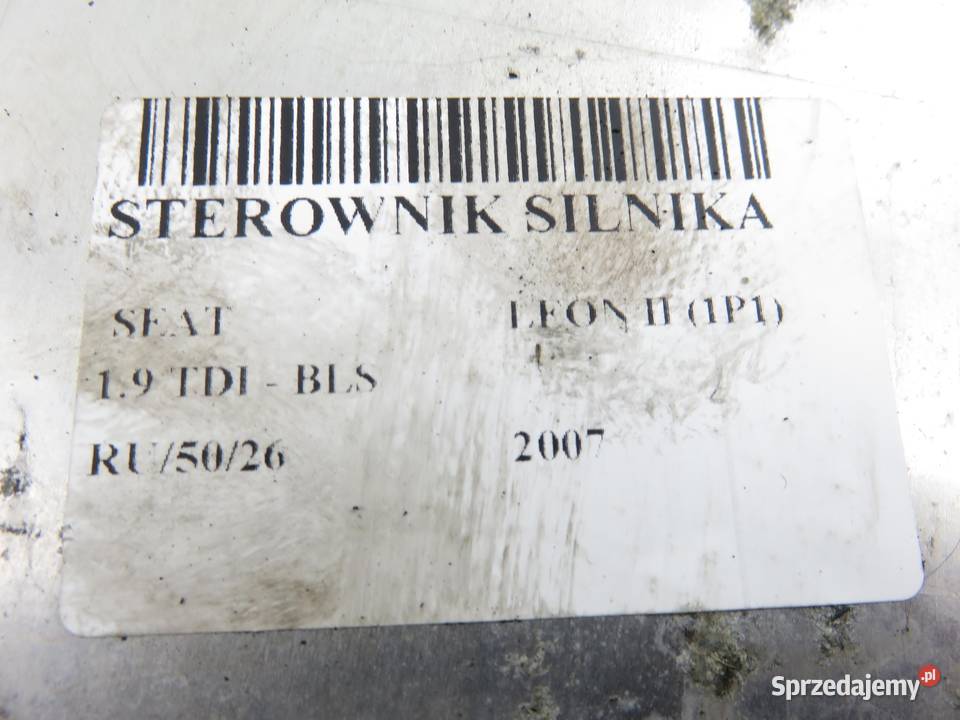 STEROWNIK SEAT LEON II 19 TDI 03G906021JS