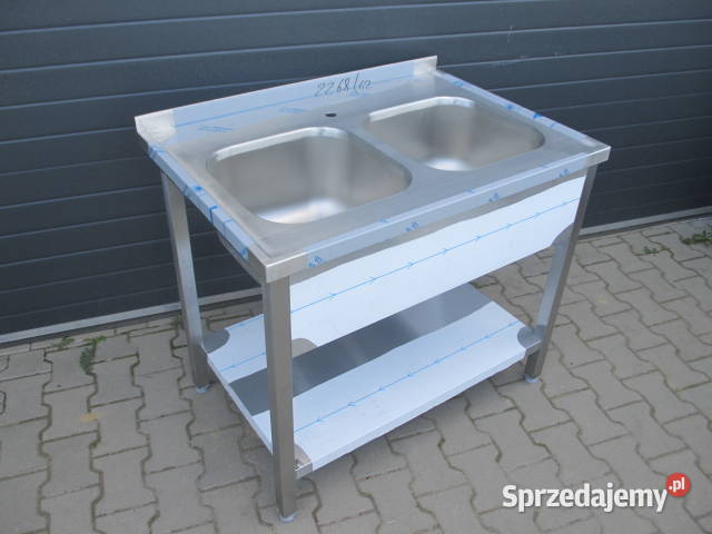 Zlew Gastronomiczny 2 Komorowy Z Półką 1007085 wielkopolskie Ostrów Wielkopolski