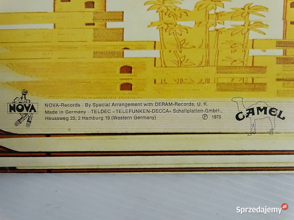 CAMEL Mirage LP Wydanie Niemieckie Nova Decca Płyty i kasety Biłgoraj