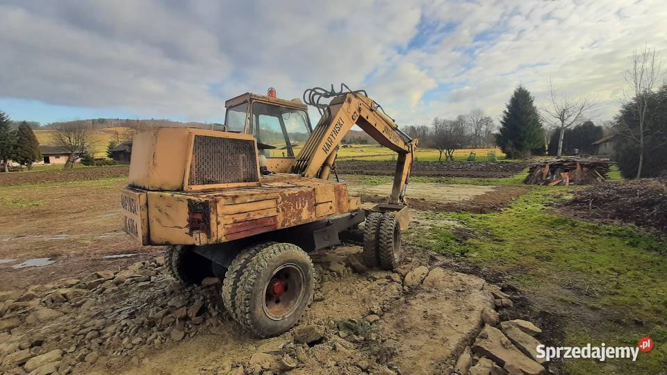 koparka waryński k406 a kołowa leyland