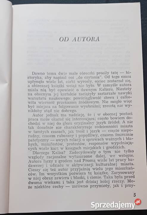 Władysław Rusiński Życie codzienne w Kaliszu w wielkopolskie Koźminek