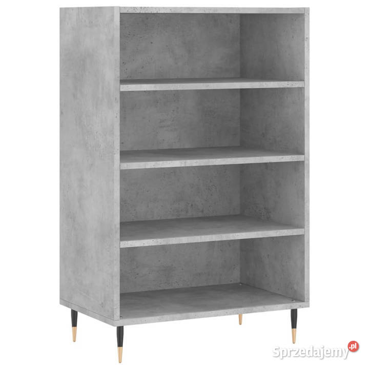 Szafka szarość betonu 57x35x90 materiał Warszawa