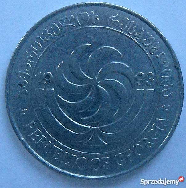 GRUZJA20 TETRI1993 rJELEŃ Numizmatyka