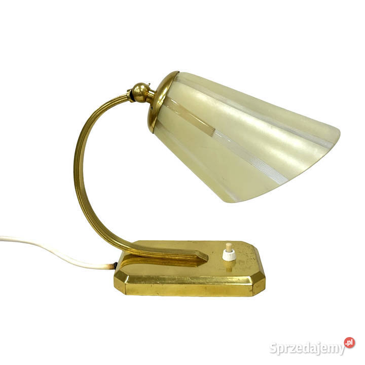 Lampa biurkowa Art Dco Modernist Niemcy lata 50 Warszawa