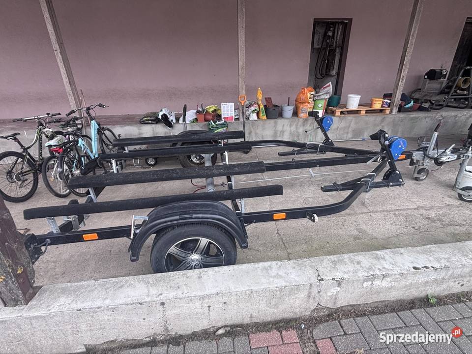 Przyczepa pod 2 skutery wodne Hamowana ALKO Białystok