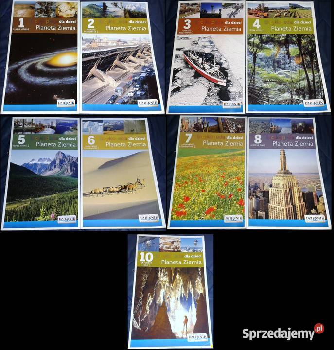 Encyklopedia dzieci Planeta ziemia Dziennik