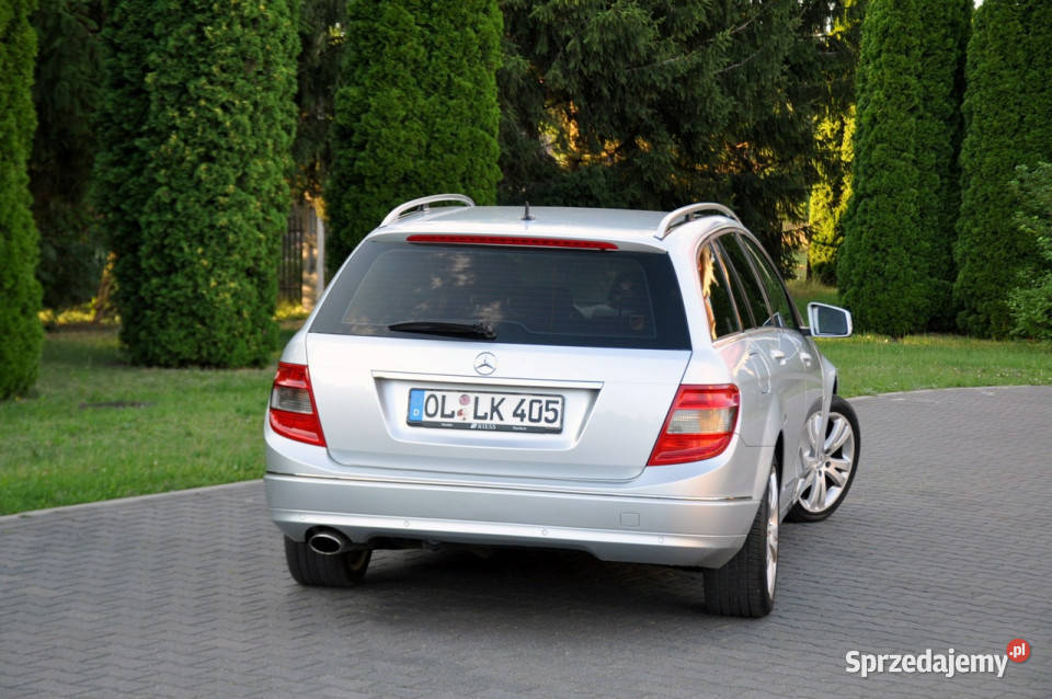 Mercedes C 200 szary mazowieckie Ostrów Mazowiecka