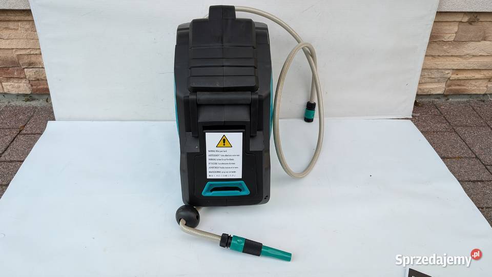 Bęben z wężem ogrodowym Amazon Basics 25m