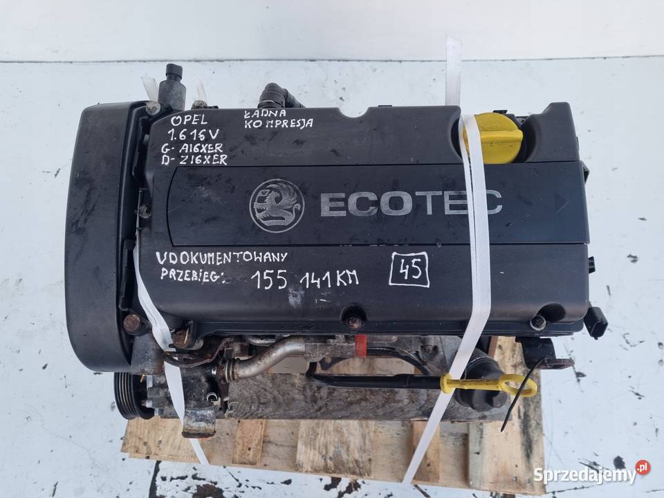 SILNIK KOMPLET Opel Astra IV J 16 16V Rudka