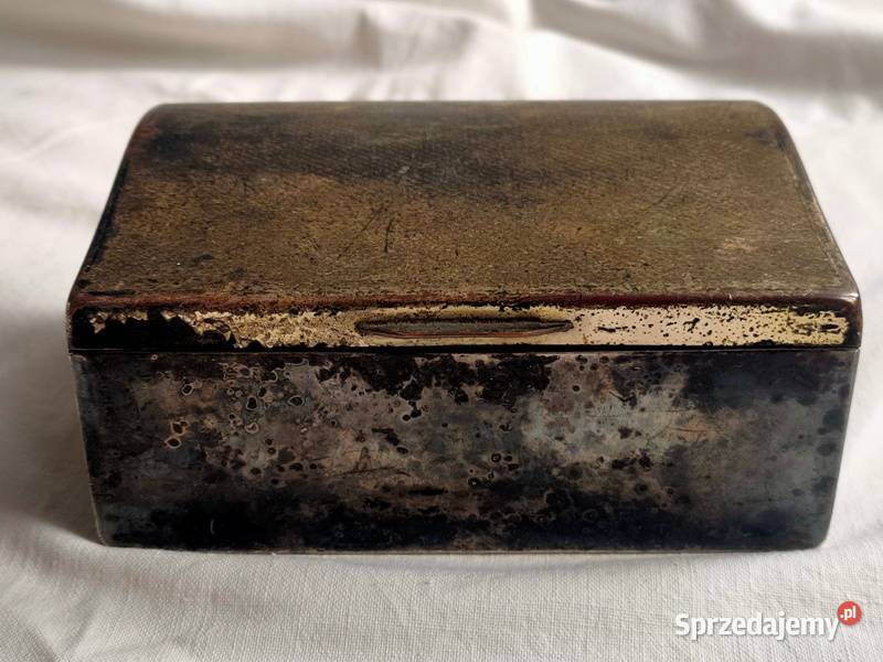 Pudełko stare sygnowane State Express Cigarette Kraków
