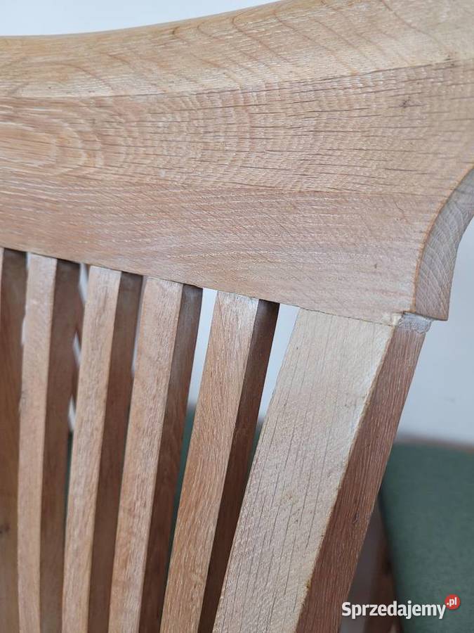 Komplet dębowych krzeseł do jadalni 4 49cm Białogard