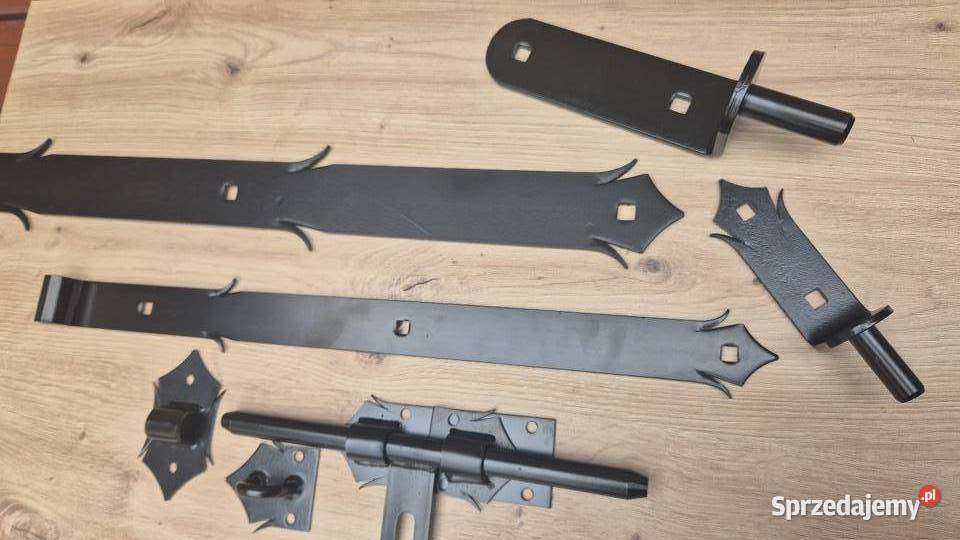 Zawias pasowy ozdobny 700mm x 50mm 6mm Zawiasy