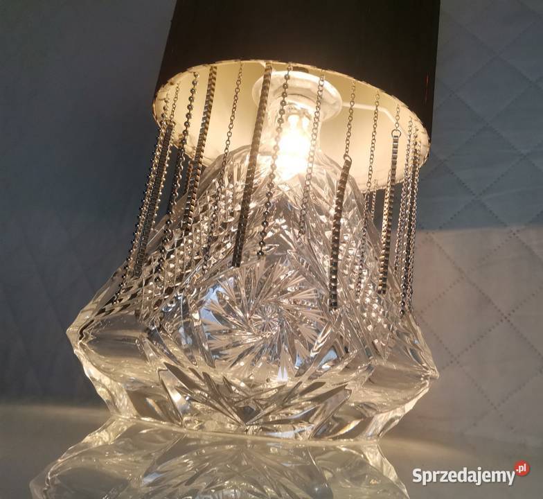 Lampa stołowa z kryształu GLAMOUR Trzcianka