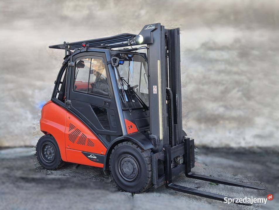 Linde H50 2020r TRIPLEX kabina wózek widłowy kabina śląskie Rybnik sprzedam