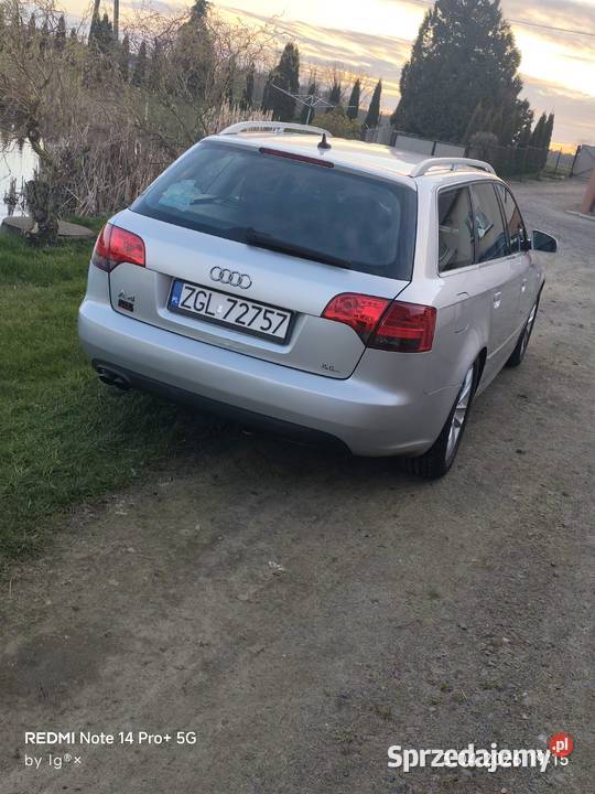 Audi A4 B7 podwójny SLine Avant 20 TDI 2007 manualna Pyrzyce sprzedam