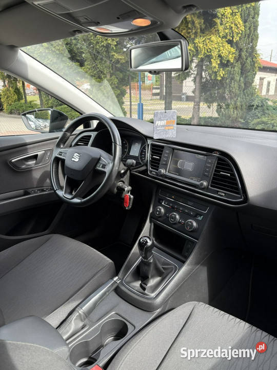 Seat Leon 12 110 NaviTempomatPodgrzewane fotele czarny Tarnowskie Góry