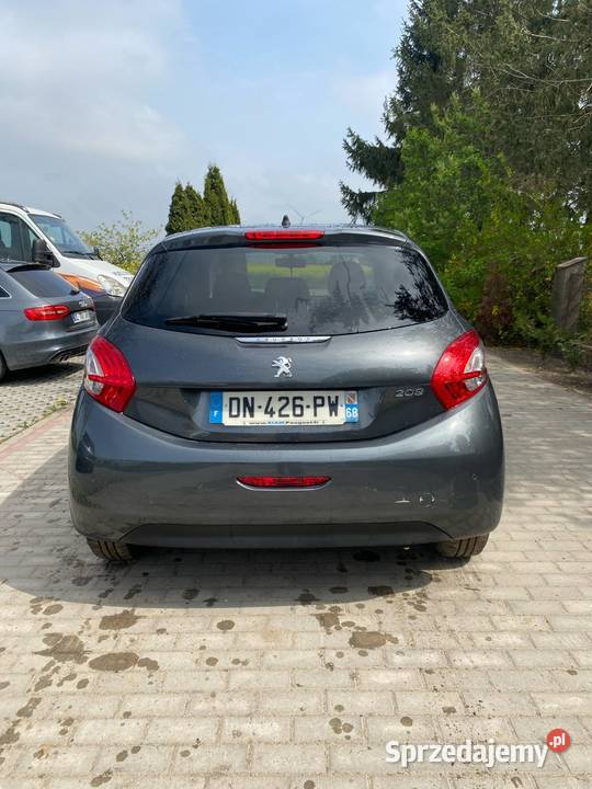 Peugeot 208 14 HDi Wersja Style Klima tablet komputer pokładowy