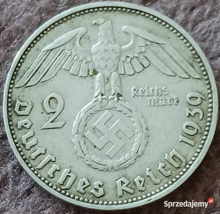2 Marki Niemcy Paul von Hindenburg 1939 r men J Konin sprzedam