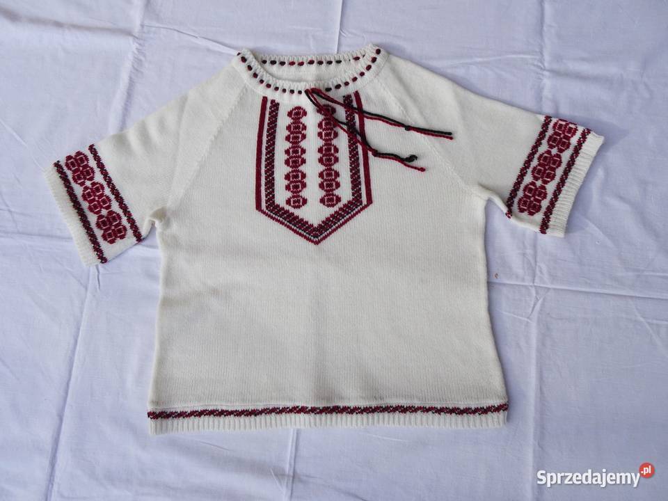 Żakardowy Sweter Bluzka sweterkowa 38 40 Nowy Sącz sprzedam