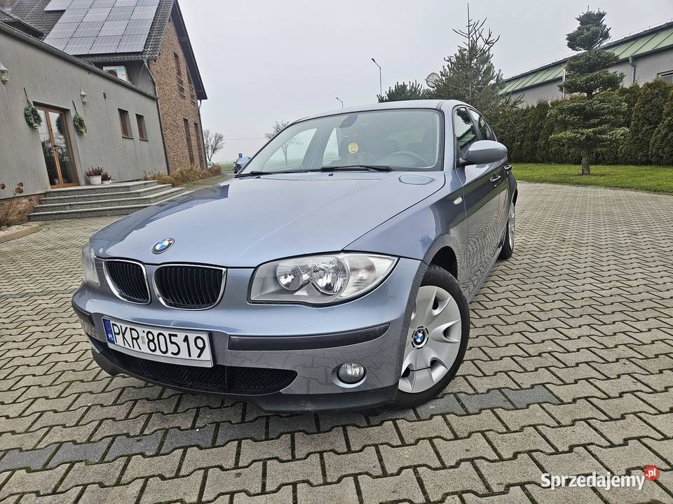Bmw 116i e87 klima nawigacja 1 własciciel szary Koźmin Wielkopolski