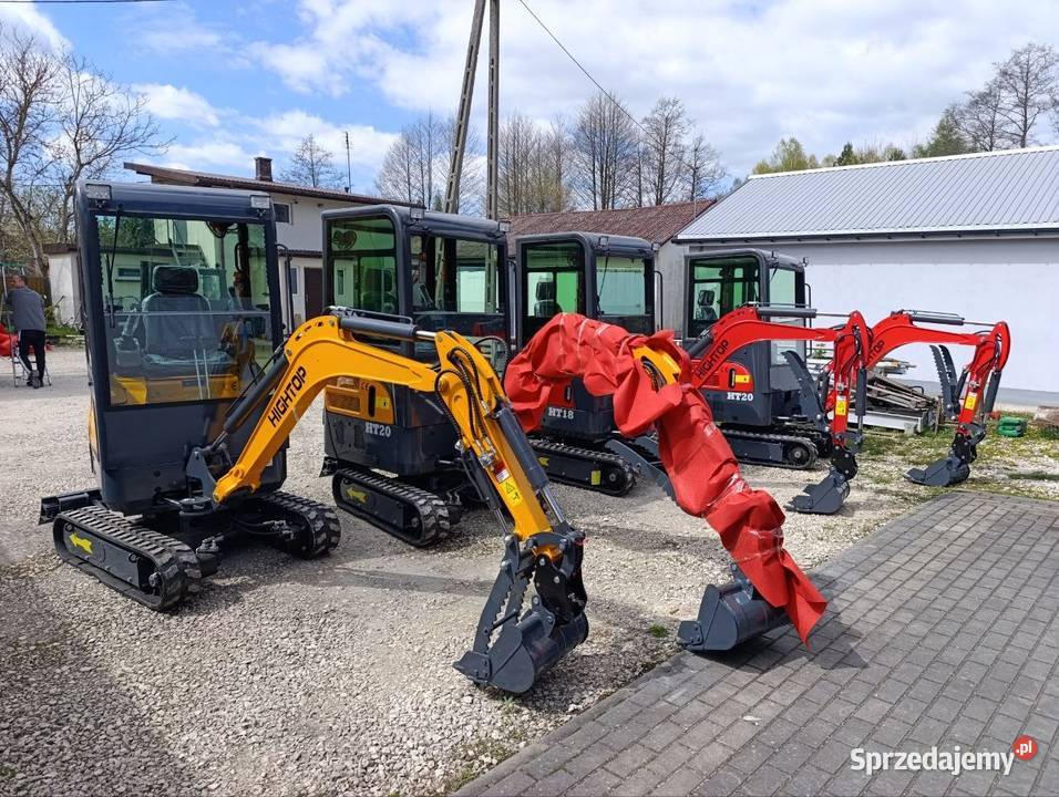 Mini koparka 18t Gwarancja Leasing KREDYT