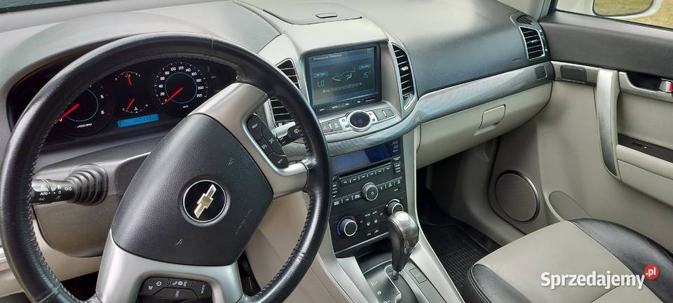 Chevrolet Captiva 22 AWD automat 7 osobowy czujnik deszczu Czarna Białostocka