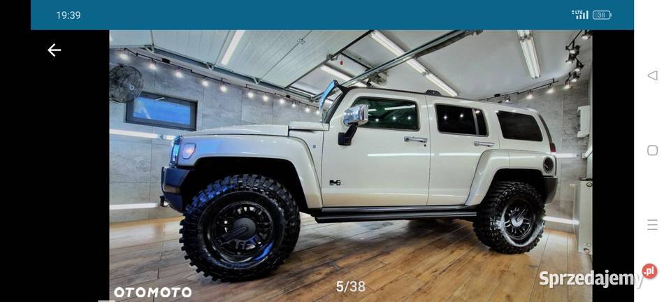 Hummer H3 Alpha V8 Rok produkcji 2007 Elbląg