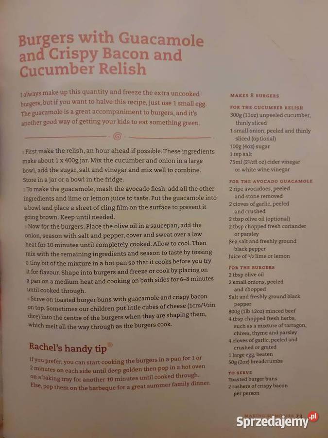 Rachels Food for Living Rachel Allen język dolnośląskie