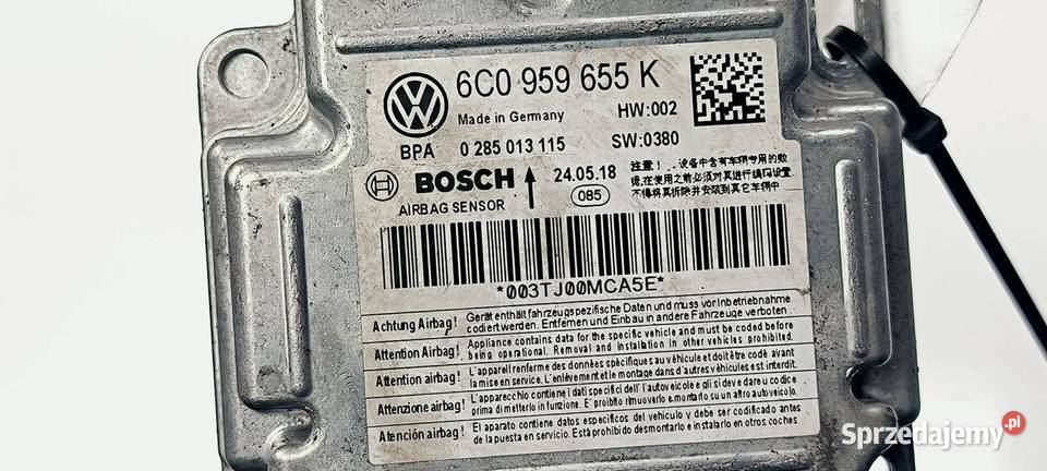 MODUŁ SKODA FABIA III 6C0959655K Pozostałe Lipno