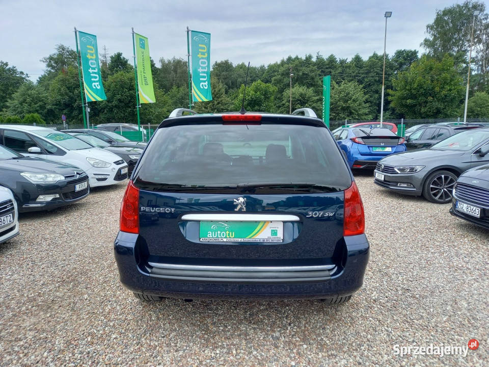 Peugeot 307 SW SW Serwisowany II 2005 manualna Zieleniewo