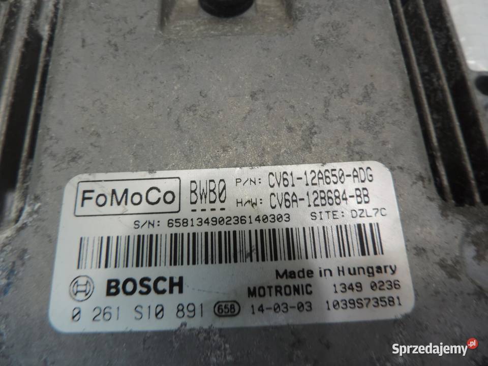 FORD C MK2 10 ECOBOOST KOMPUTER SILNIKA