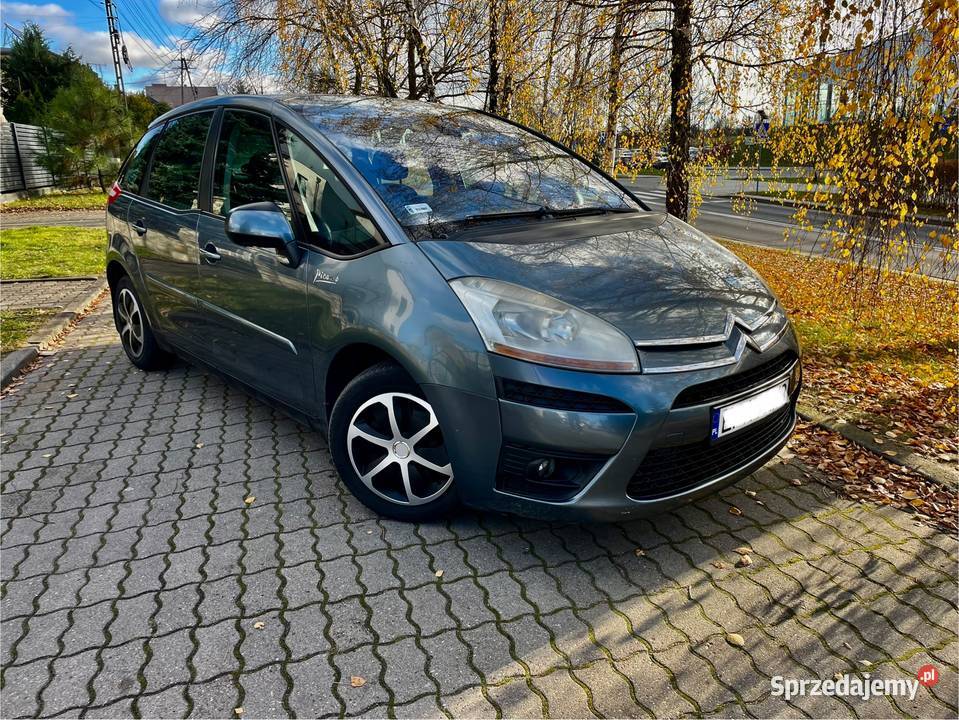 ŚlicznyCitroenC4Picasso20HDI2008r280PrzAutomatHak wspomaganie kierownicy Zduńska Wola