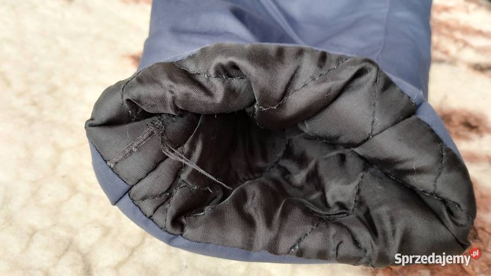 spodnie ocieplane rozmiar 110 kolor ciemny sprzedam